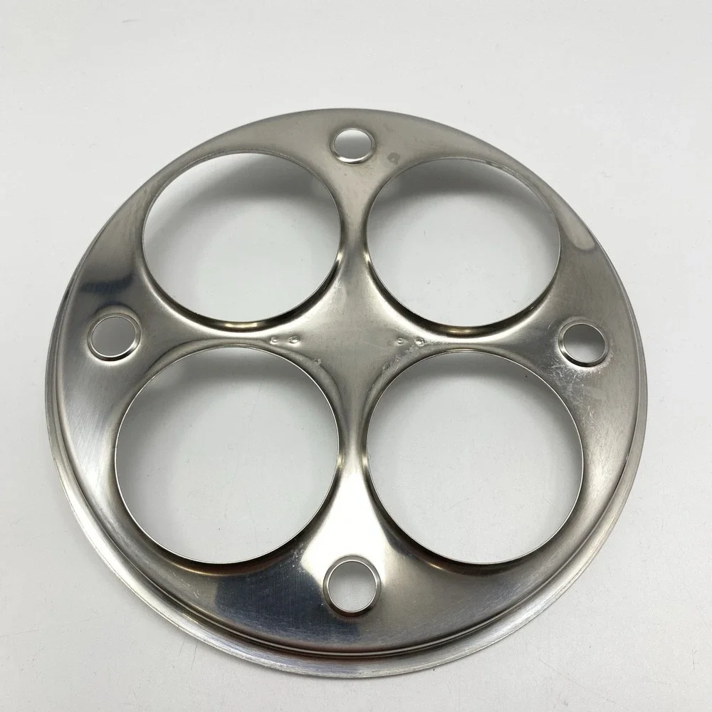 RESTO 4 Cup Egg Poacher Multi Use Stainless Steel 7